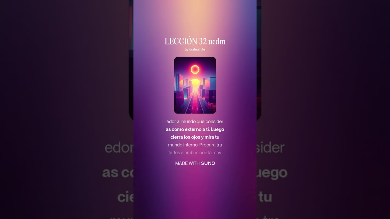 LECCIÓN 32 ucdm
