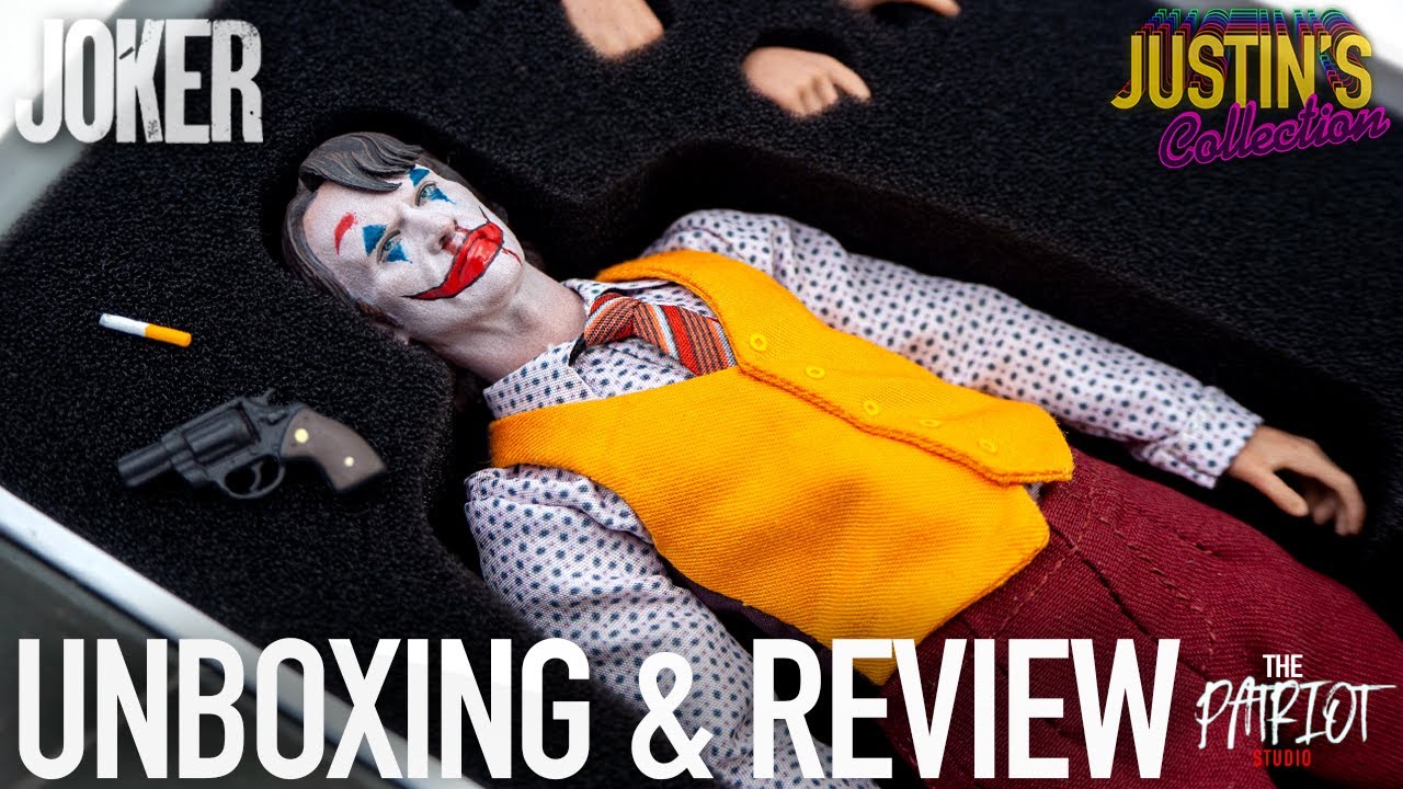 Joker Bathroom Scene Joaquin Phoenix 2019 Patriot Studio 1/12 Scale Unboxing & Review
