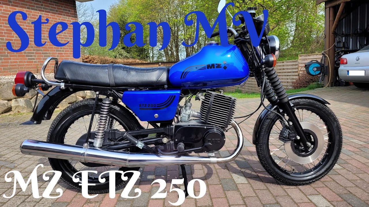 MZ ETZ 250 - Restauration - Neuaufbau - Restoration - Rebuild