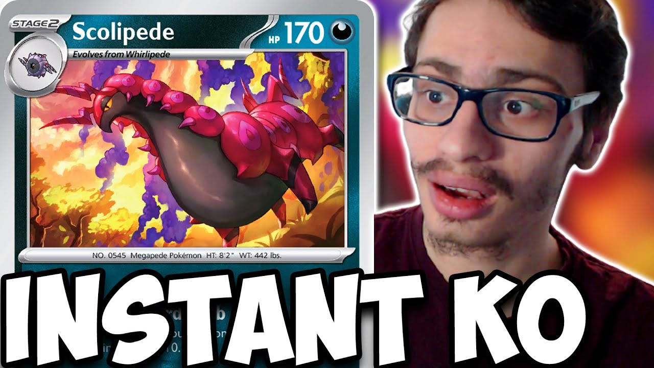 The Next New Instant Knockout Combo Is Here... Scolipede! Twilight Masquerade PTCGL