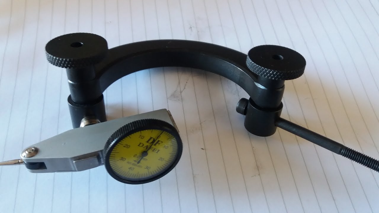 DIY dial test indicator holder | suporte para relógio apalpador