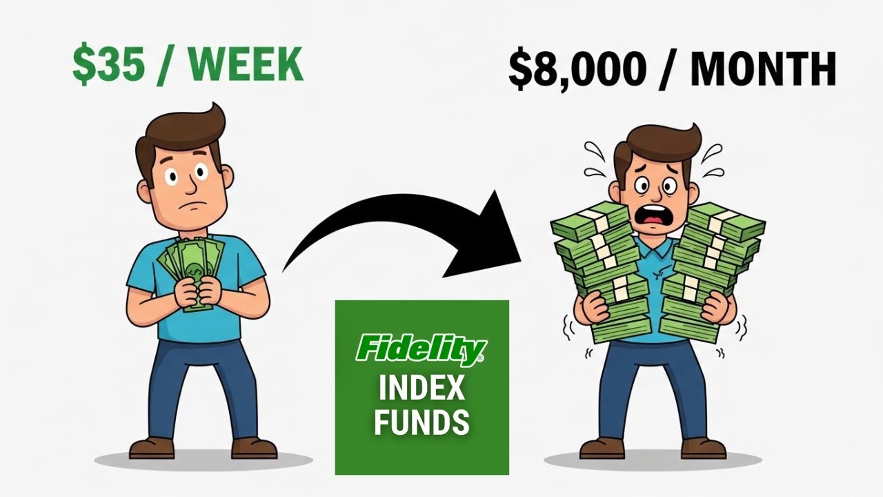 Вложение 35 долларов в неделю в индексные фонды Fidelity превзойдёт вашу зарплату на полной ставк...