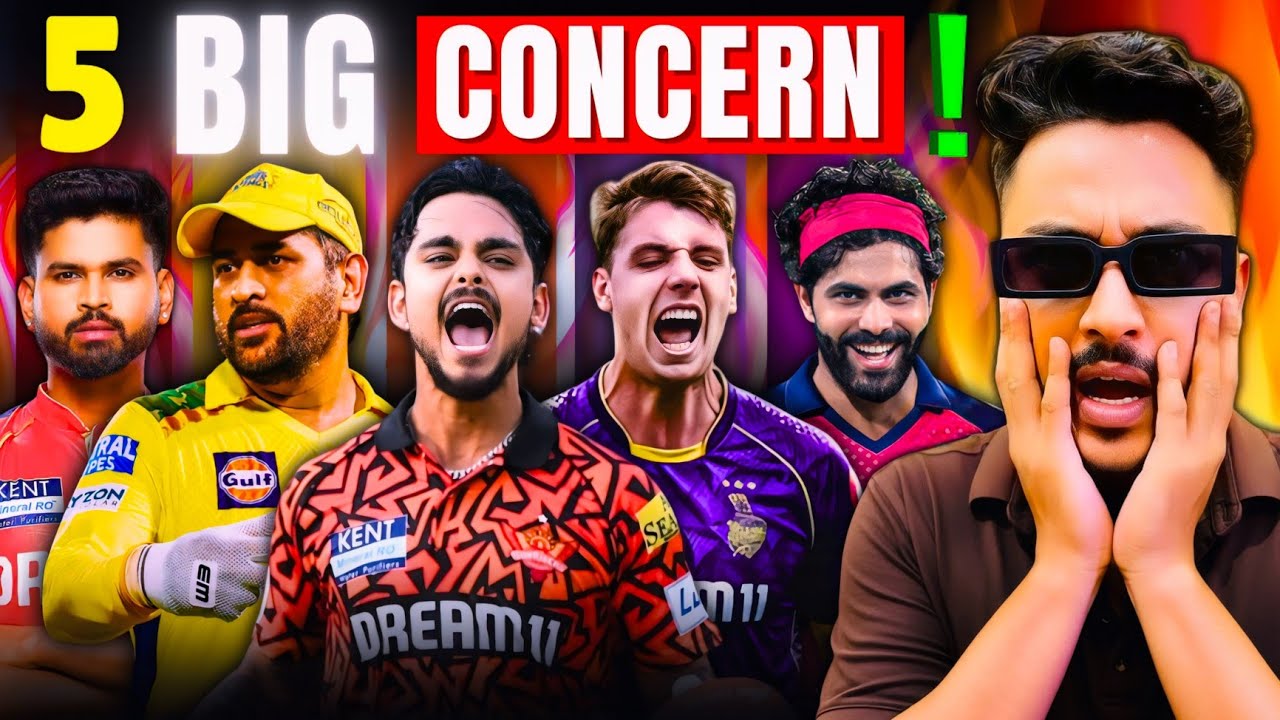 SRH, KKR, CSK, PBKS & RR One BIG CONCERN in IPL 2026 | IPL 2026 Teams | AD Cricket