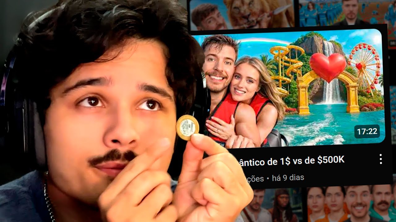 MrBeast mostrando... oq é um encontro de 