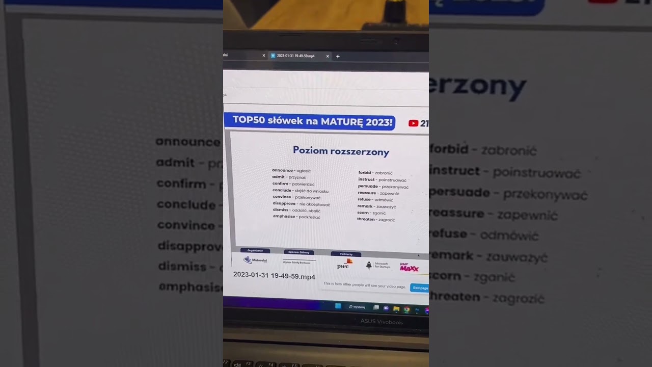TOP50 sł&oacute;wek na MATURĘ!🇬🇧