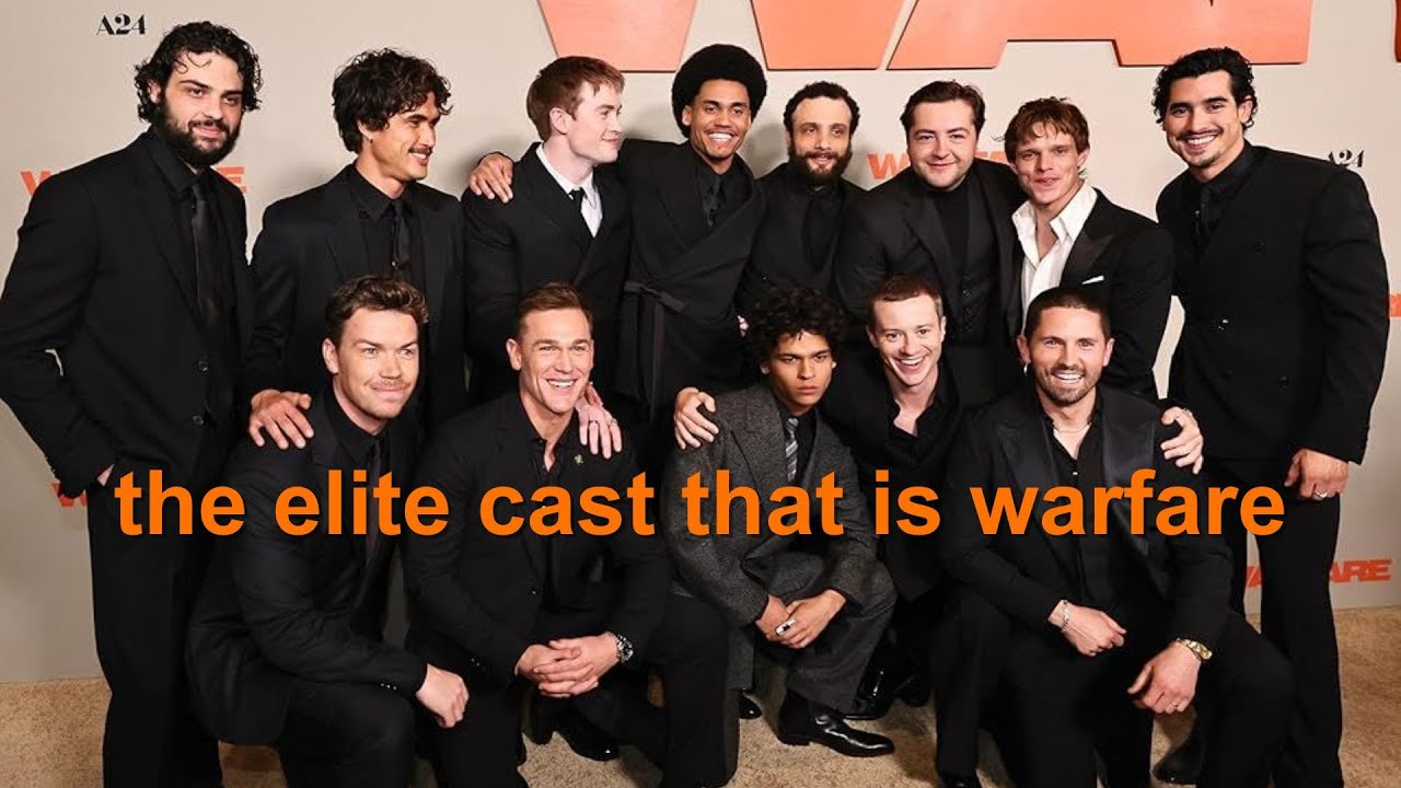 The cast of Warfare being chaotic for almost 10 minutes