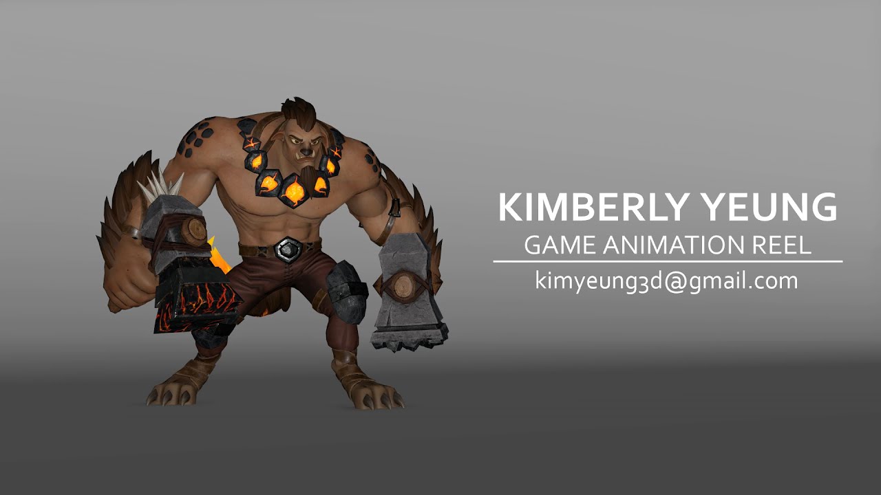 2022 Game Animation Demo Reel