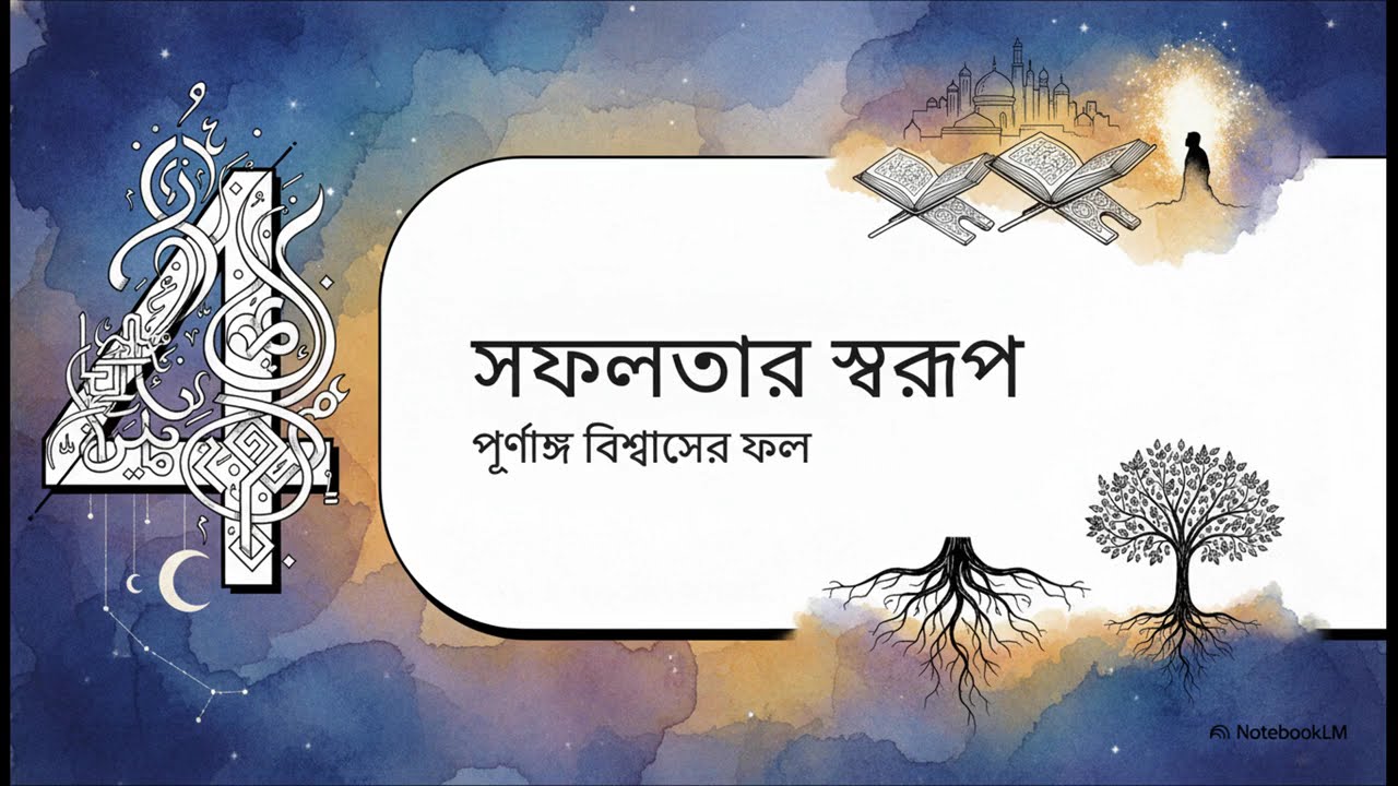 সূরা বাক্বারাহ (২:৪) - সমস্ত কিতাবে বিশ্বাস ও ‘ইয়াকীন’ (দৃঢ় প্রত্যয়) | মুত্তাকীদের পূর্ণ ঈমান |
