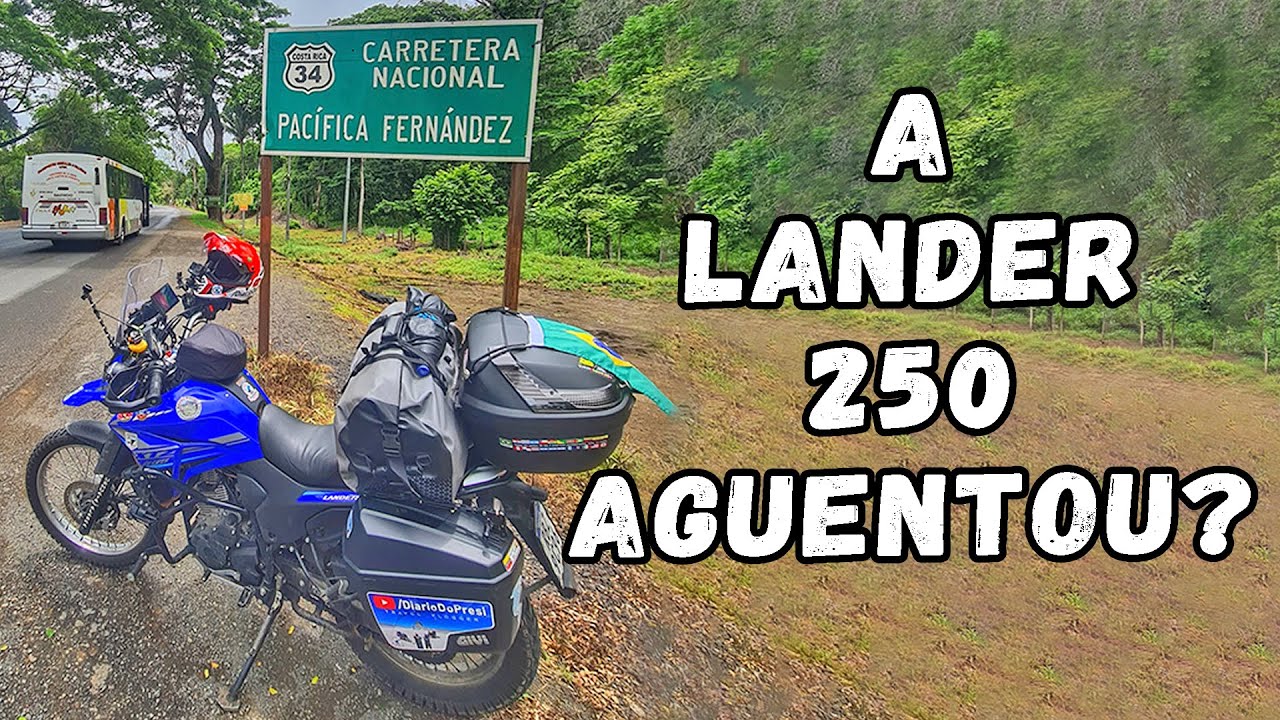 Lander 250 depois de ir até quase o Alaska, como foi? Viagem de moto, solo.