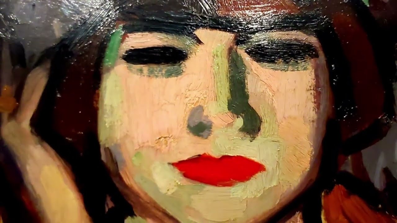 THE TATE BRITAIN Blue Beads JOHN DUNCAN FERGUSSON