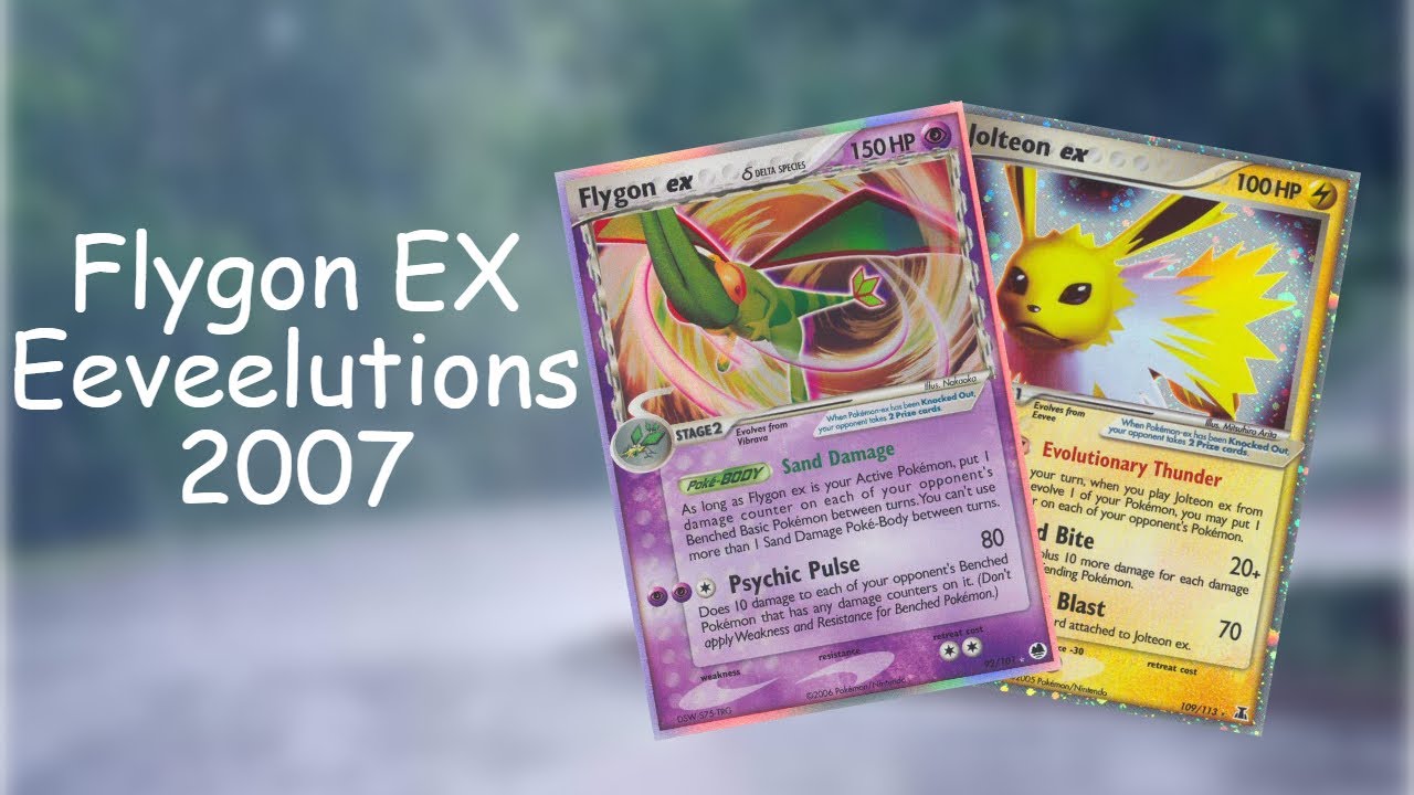 Flygon EX/Eeveelutions -A Hidden Gem - Pokemon Worlds 2007 Format
