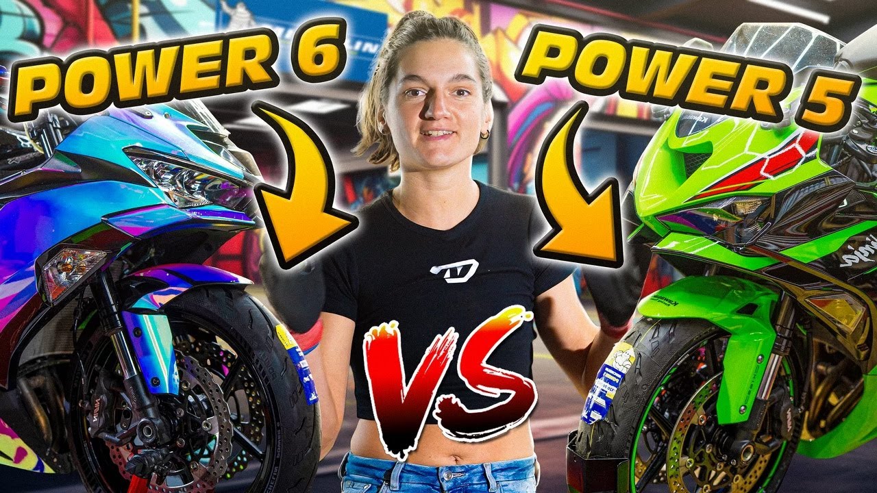 Ce PNEU est-il parfait ? Comparo Michelin Power 6 VS. Power 5
