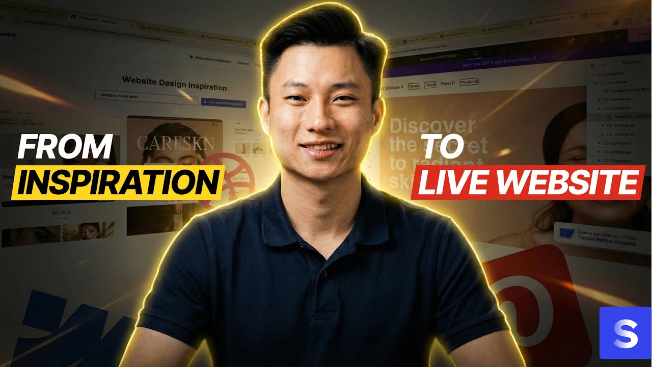 From Website Design Inspiration (Free Tool) to Live Elementor Website in Minutes
