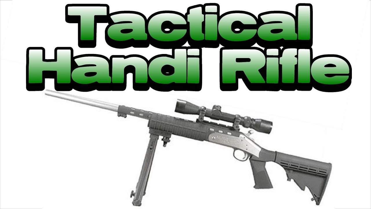 Tactical H&R Handi Rifle Single Shot .223