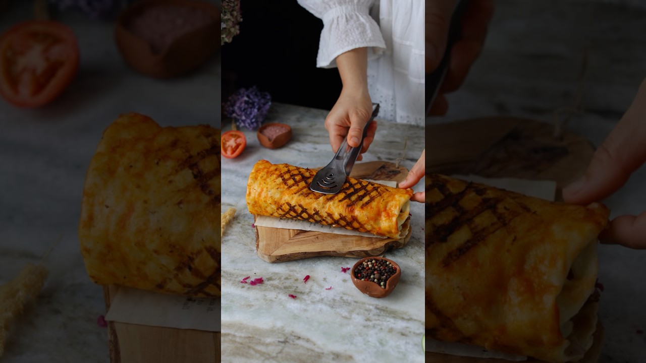 Chicken D&ouml;ner Wrap #viral