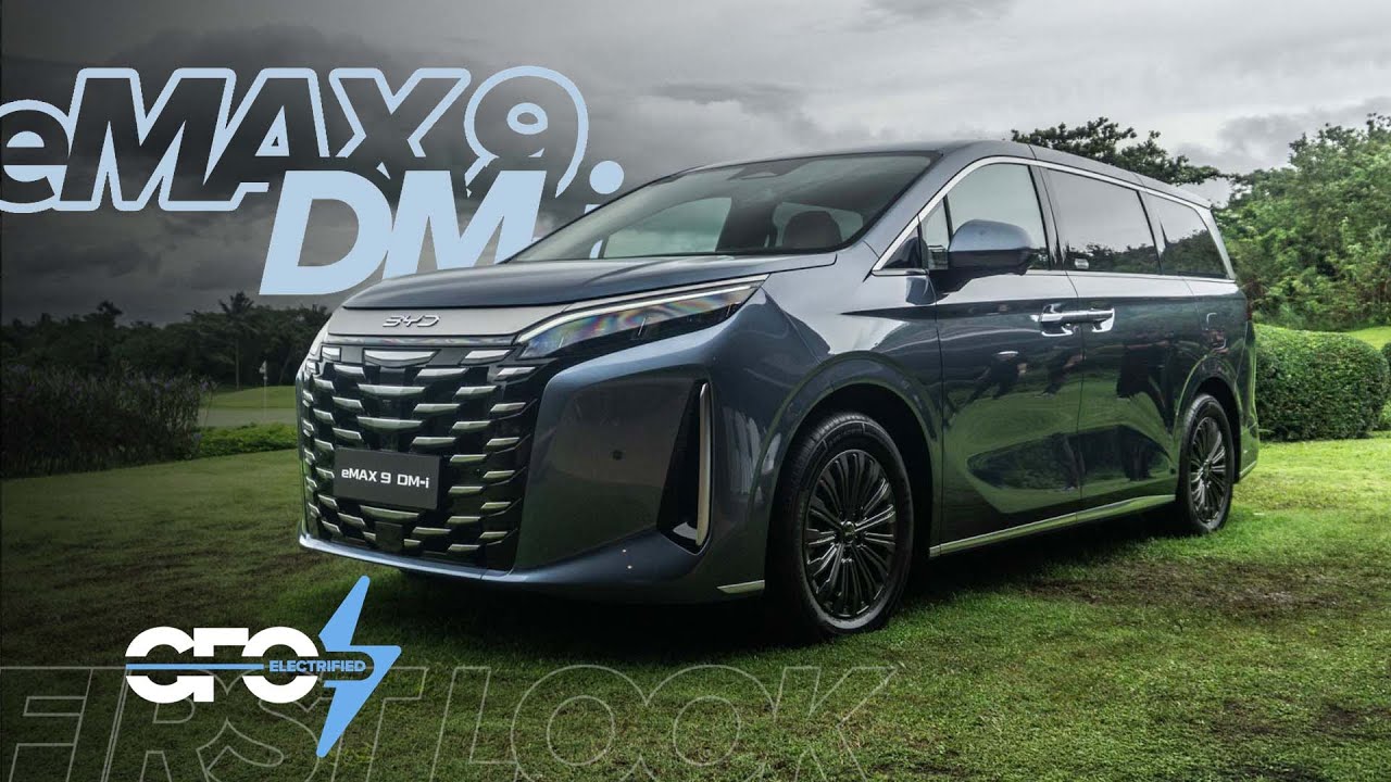 BYD eMAX 9 DM-i 2026 года: первый взгляд на Филиппины: выбор Toyota Alphard и GAC M8