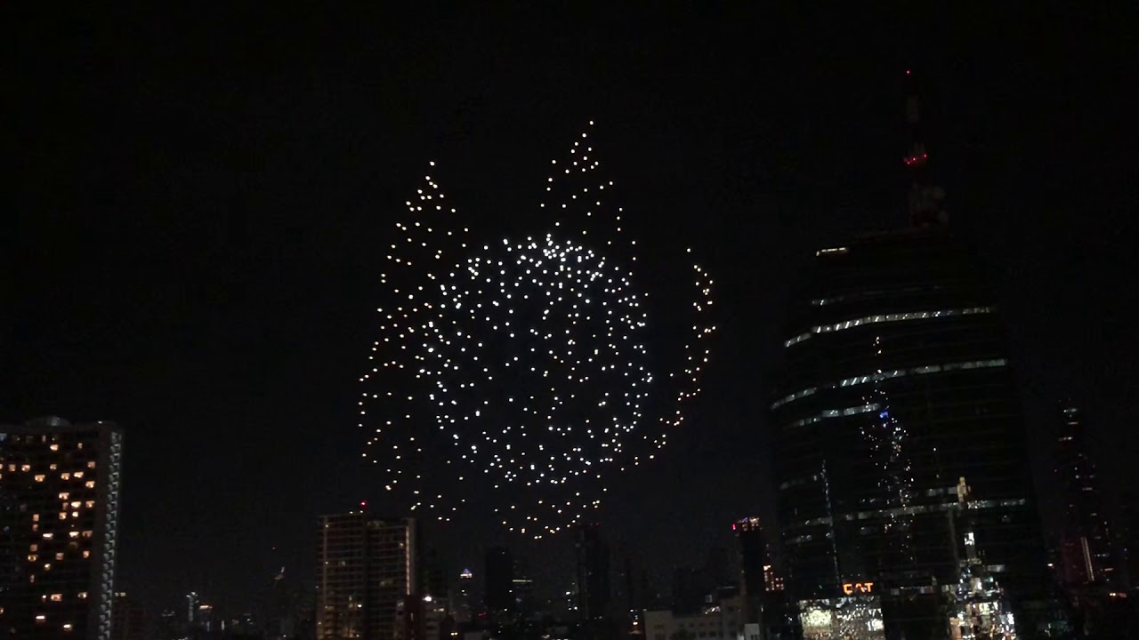 #iconsiam grand opening show #droneshow #iconsiam #thailand