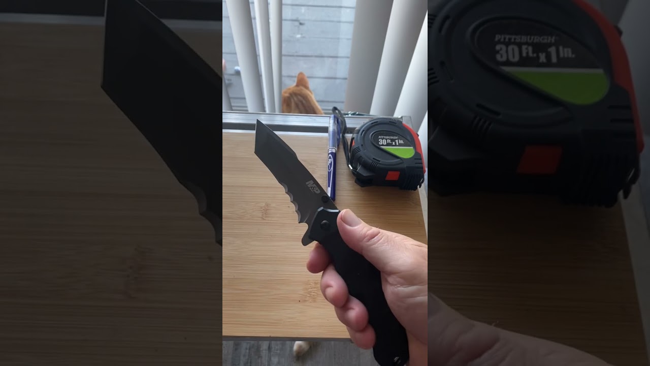 Smith&Wesson M&P special Ops knife review