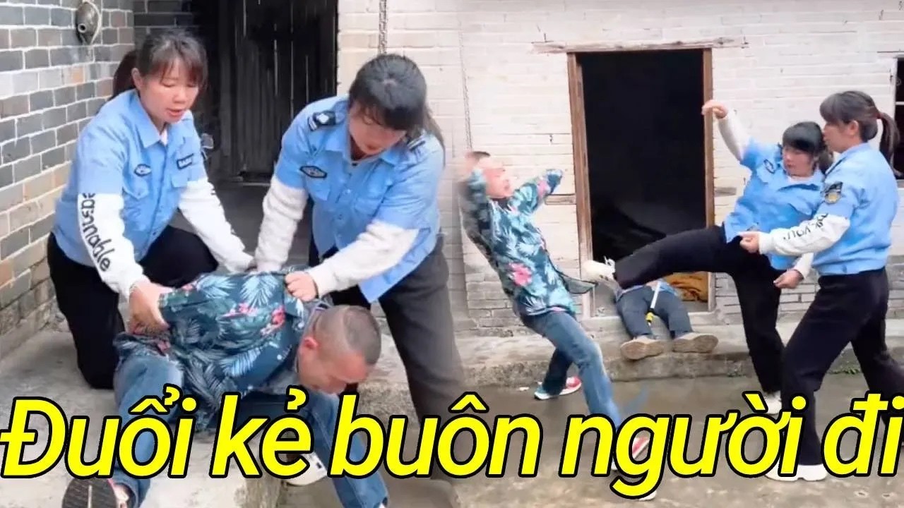 Nhân viên bảo vệ bị bắt cóc đã trốn thoát khỏi hang ổ của bọn trộm và đá tên buôn người đi！#tintuc