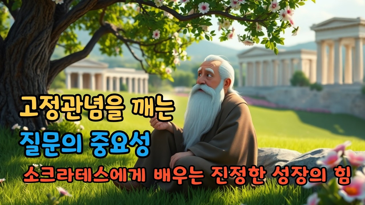 [잠잘때 듣는 고전 | ai | 고전 ]소크라테스, 고정관념을 깨는 질문의 중요성
