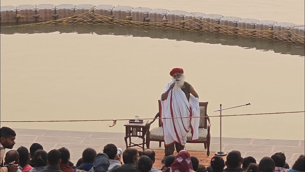 Sadhguru LIVE Darshan at Maha Kumbh 2025 (16 Jan) #sadhguru #kumbh #ganga #sangam #youtube