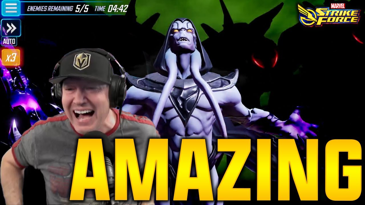 GORR WRECKS IN COSMIC CRUCIBLE - MARVEL Strike Force - MSF