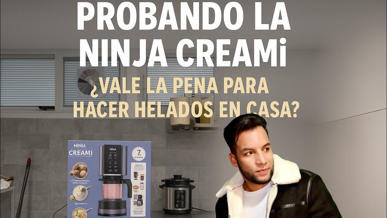 ¡Probando la Ninja Creami! ¿Vale la pena para hacer helados en casa? 🍨 [Unboxing + Receta Real]