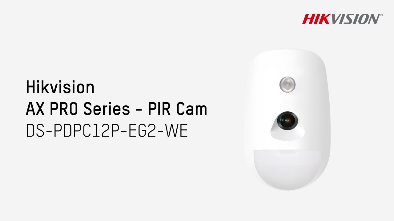 AX PRO Series - PIR Cam (DS-PDPC12P-EG2-WE)