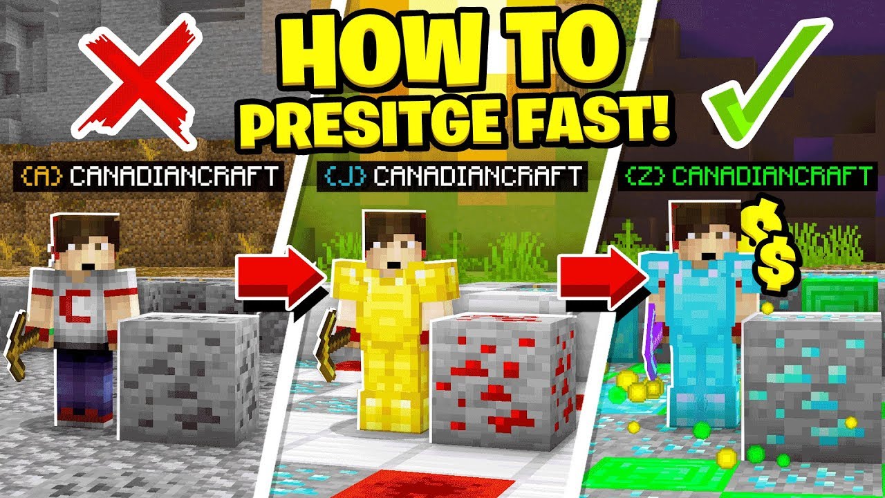 How to PRESTIGE FAST in MINECRAFT PRISONS | Minecraft Prison Break