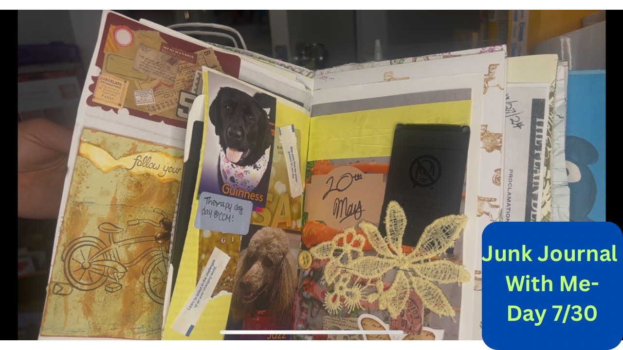 Junk Journal With Me- Day 7/30