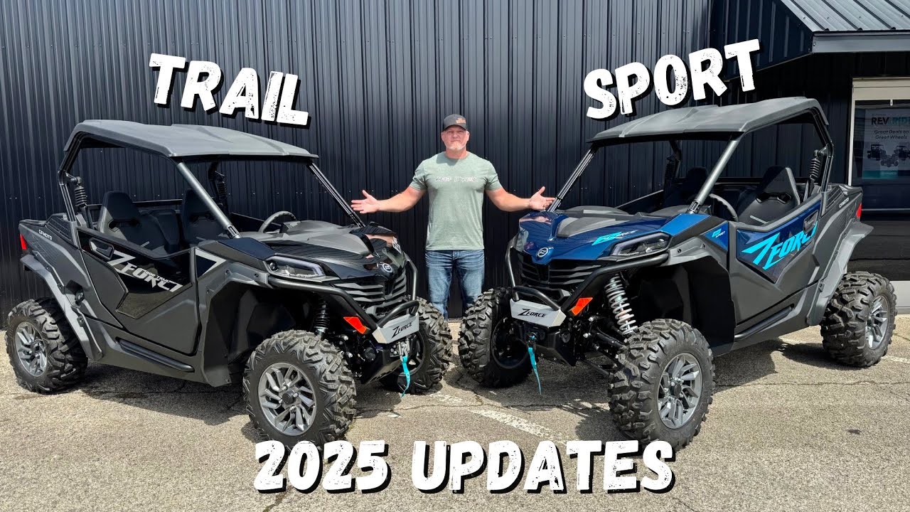 2025 CFMOTO ZFORCE Sport & ZFORCE Trail Updates & Review