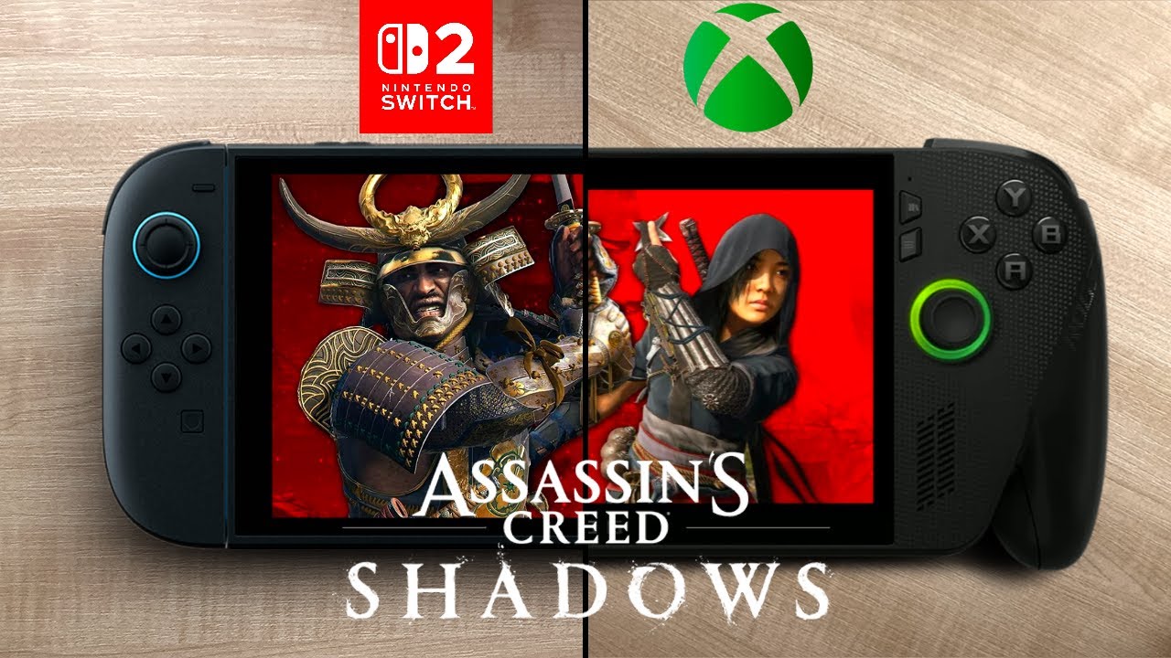 Assassin's Creed Shadows | Switch 2 vs ROG XBox Ally X