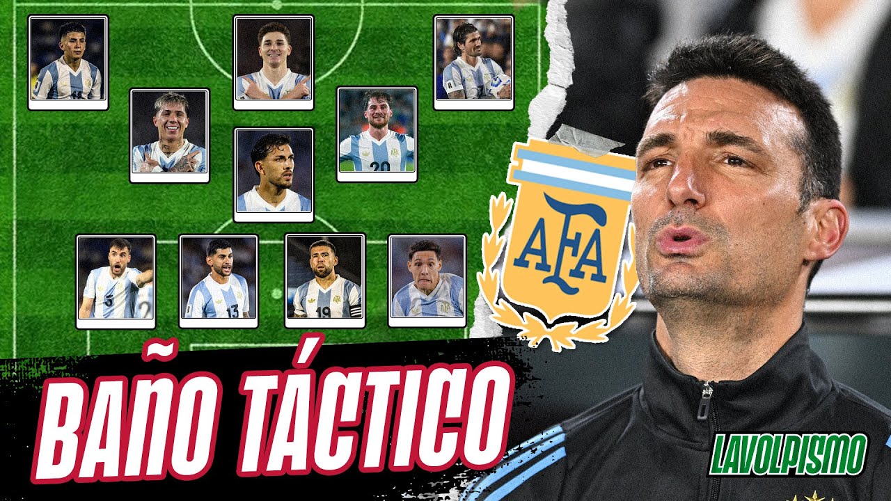 Argentina DESTRUYE tácticamente a Brasil | Scaloni sigue imparable | Análisis COMPLETO