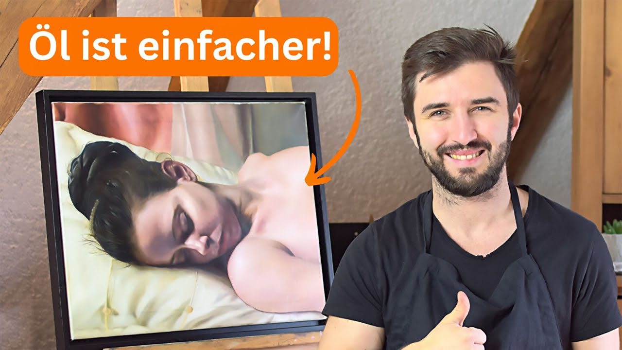 Anfänger sollten mit Ölfarben malen – Hier ist warum!