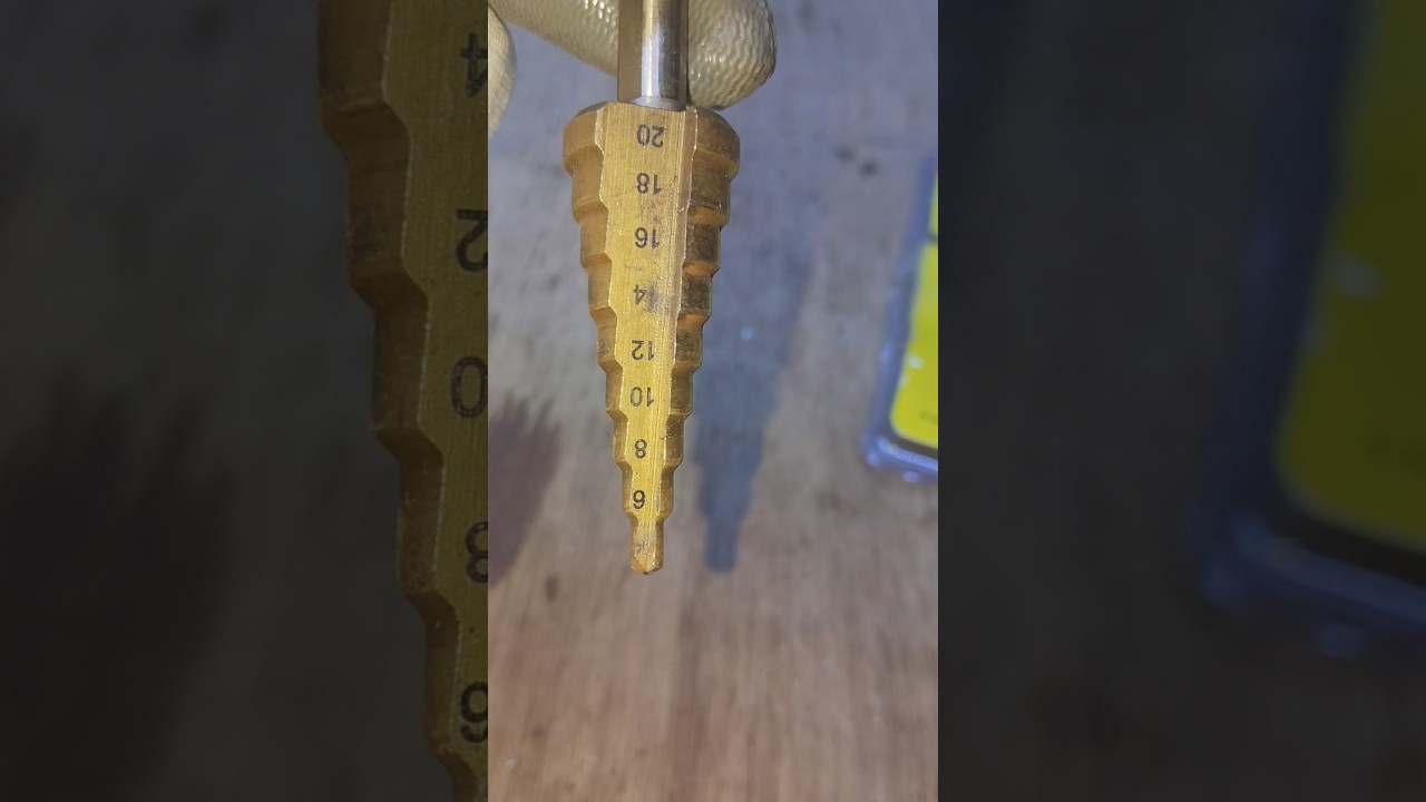 STEP DRILL BIT    ( &Oslash; 0-20mm )