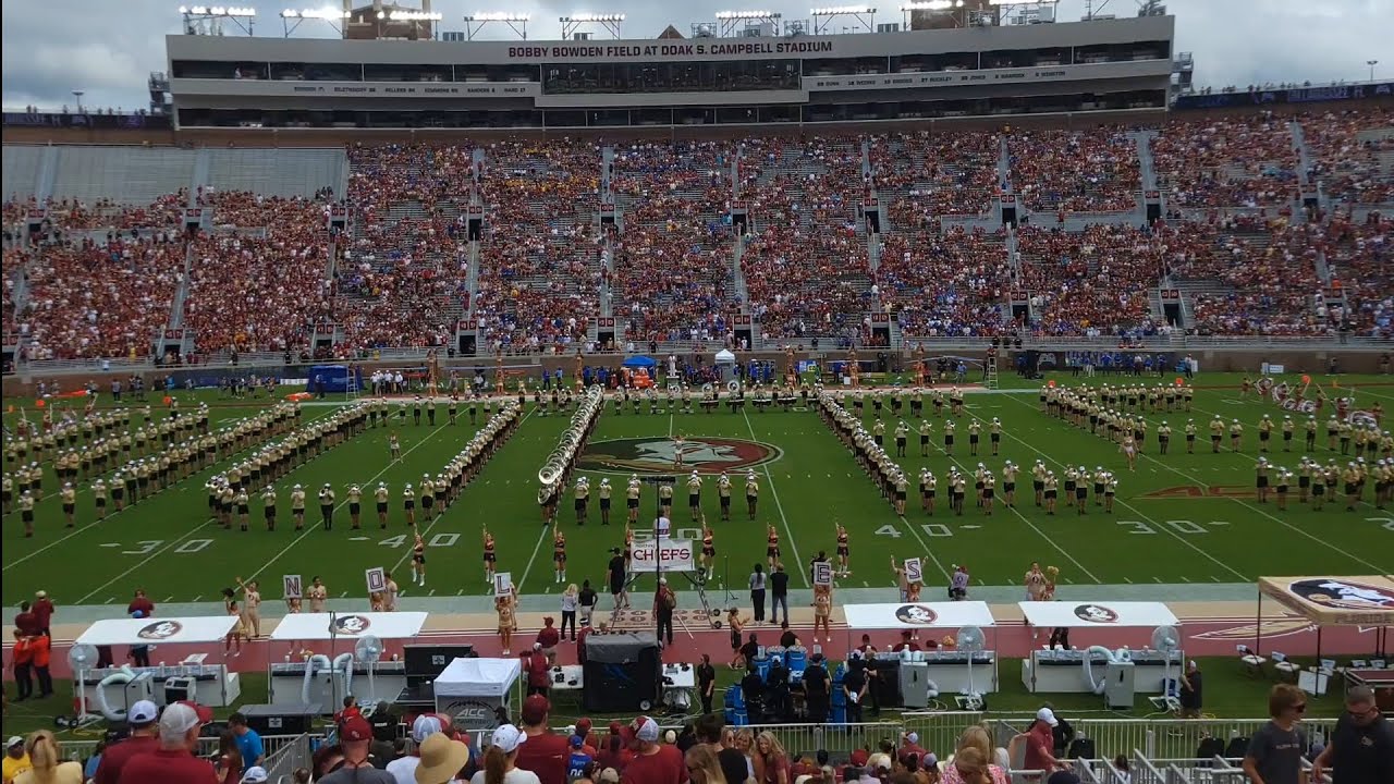 FSU Marching Chiefs - Pregame/Halftime/Stands Tunes - 9/14/2024