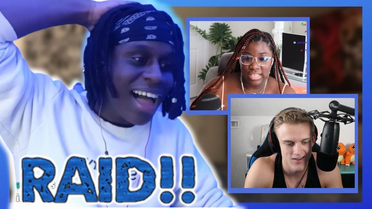 Getting raided by JOE BARTOLOZZI and IMDANIELLE in the SAME STREAM?!