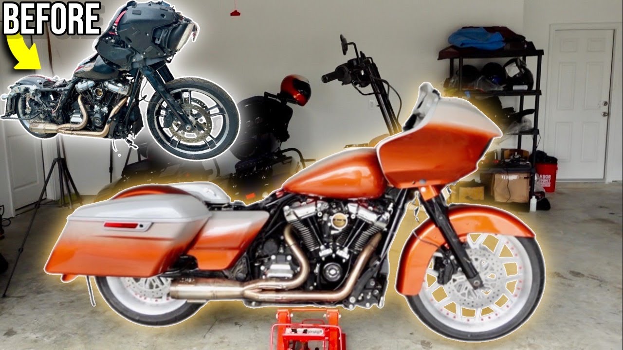 BOUGHT THE ROUGHEST HARLEY FROM COPART AND FIXED IT IN 20 MINUTES...REESES 2.0