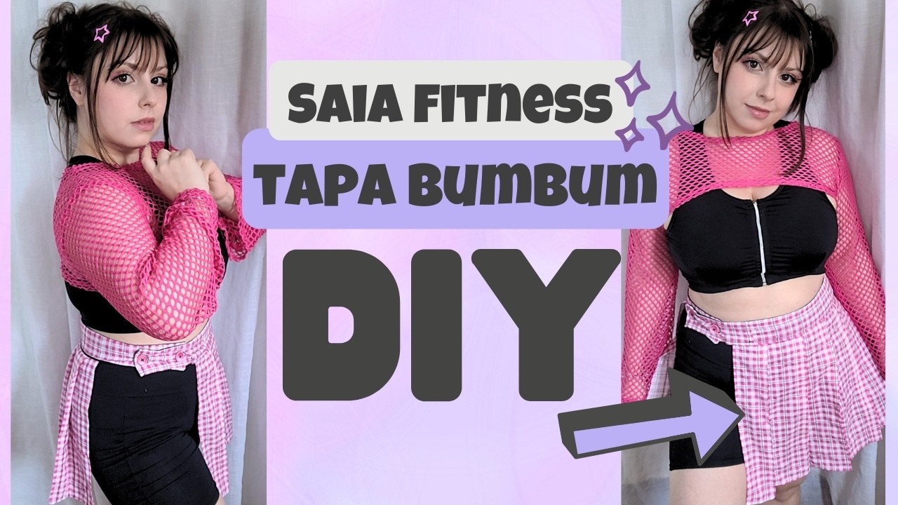 Tutorial: Saia Fitness Fácil (Todos os Tamanhos + dicas de como aproveitar retalhos)