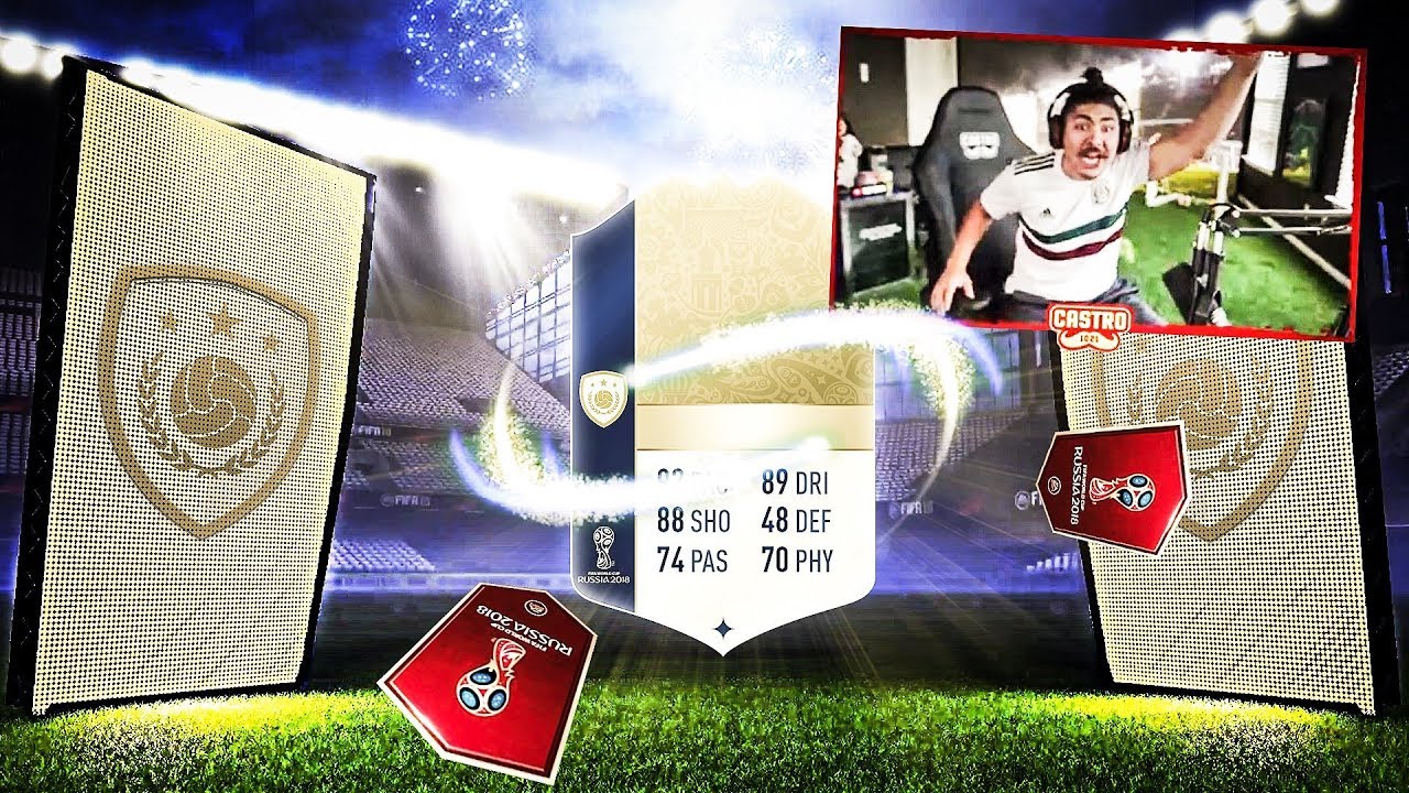FIRST EVER WORLD CUP PACK OPENING!! WE PACKED AN ICON!! FIFA 18 WORLD CUP