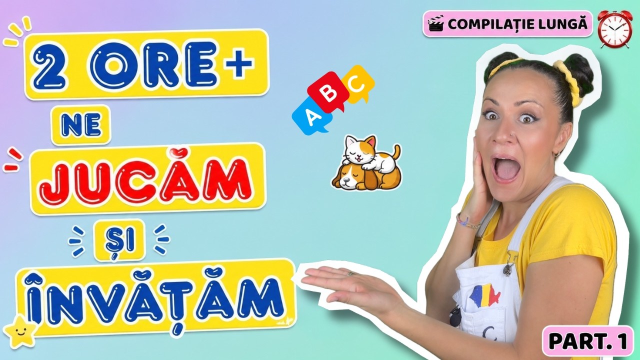 👉 Compilație 2 ORE+ cu Doamna Andra 💛 | Joacă, Cântece și Învățare pentru Copii 👶🎵