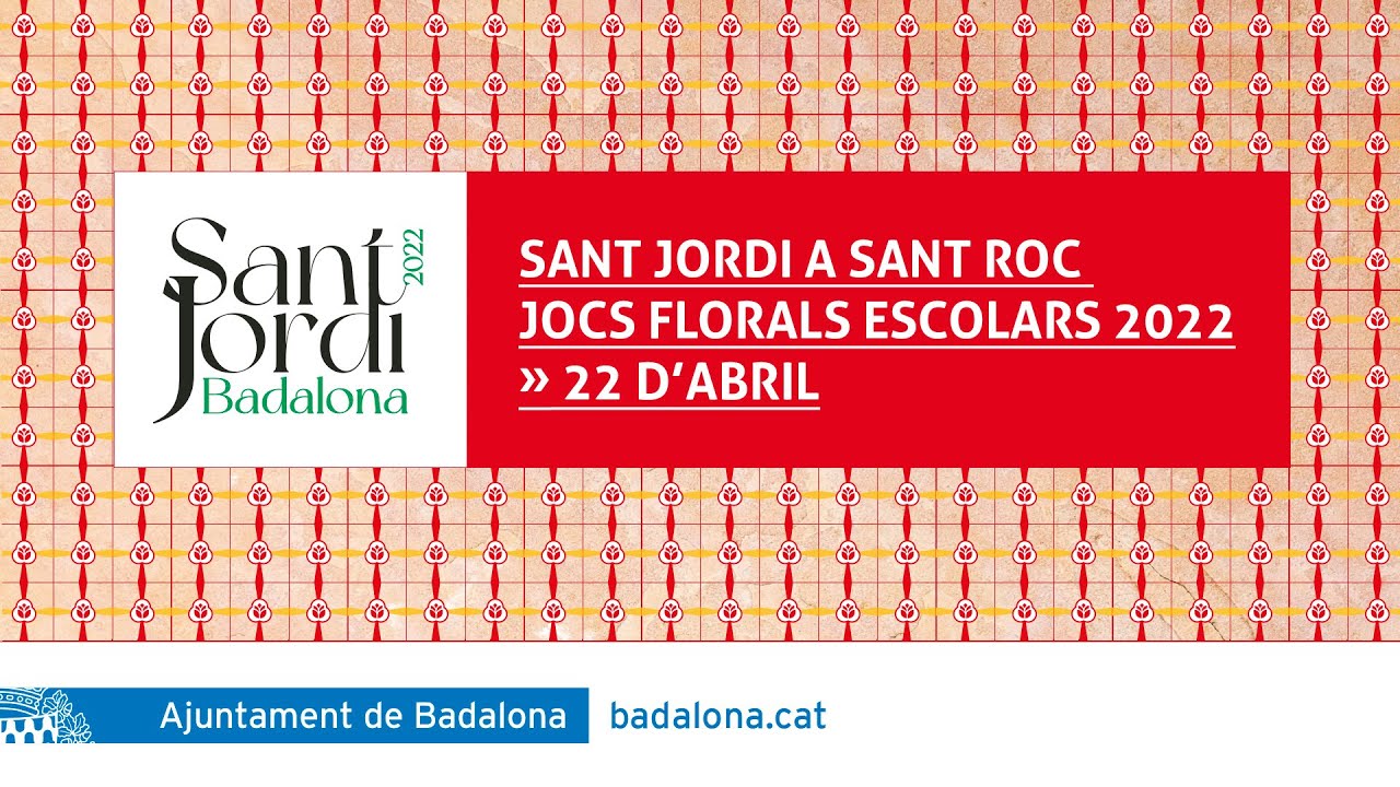 Sant Jordi a les escoles de Sant Roc 2022