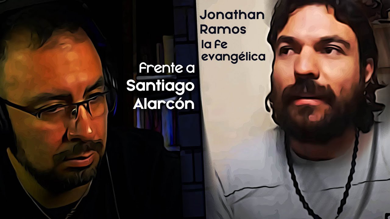 Jonathan  Ramos defiende la fe evangélica frente a Santiago Alarcon