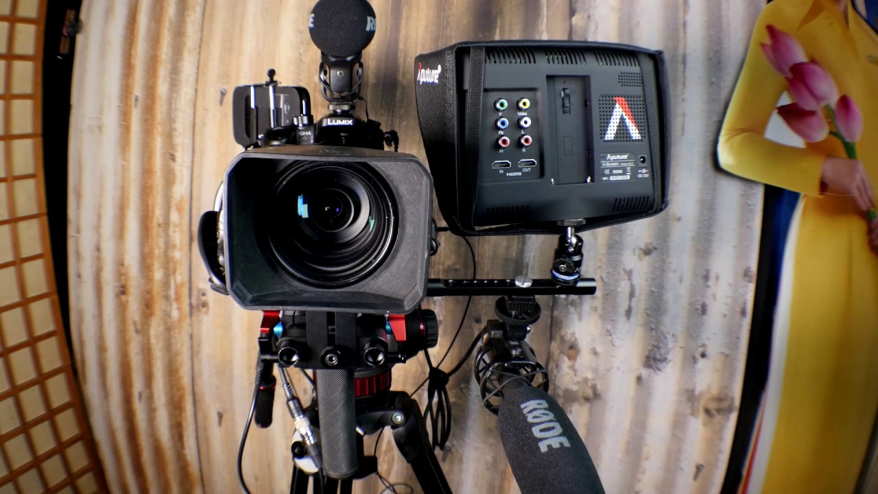 Testing GH4 + Fujinon (B4 lens) + servo zoom