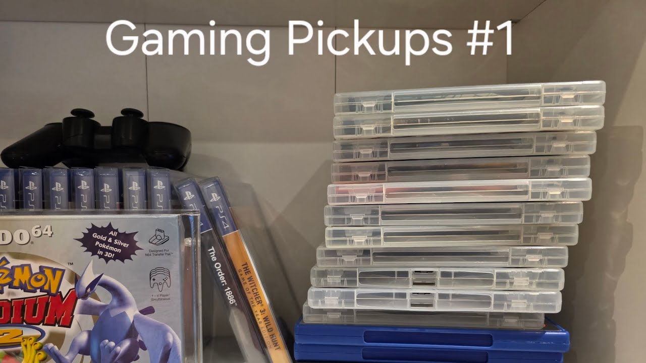 New Gaming Pickups Added To The Collection #1 