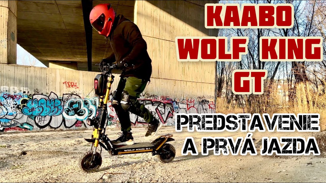 KAABO WOLF KING GT prvá jazda + predstavenie