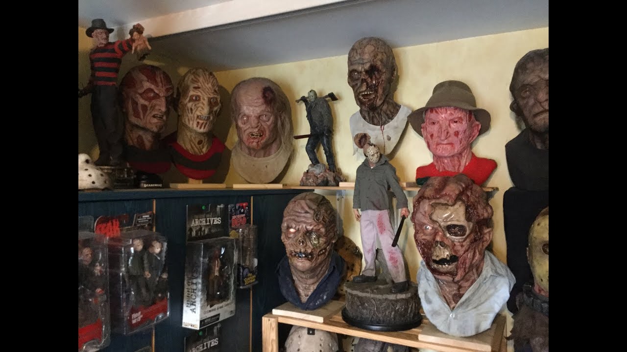 Room tour 2019 : jason voorhees - freddy krueger - michael myers - leatherface