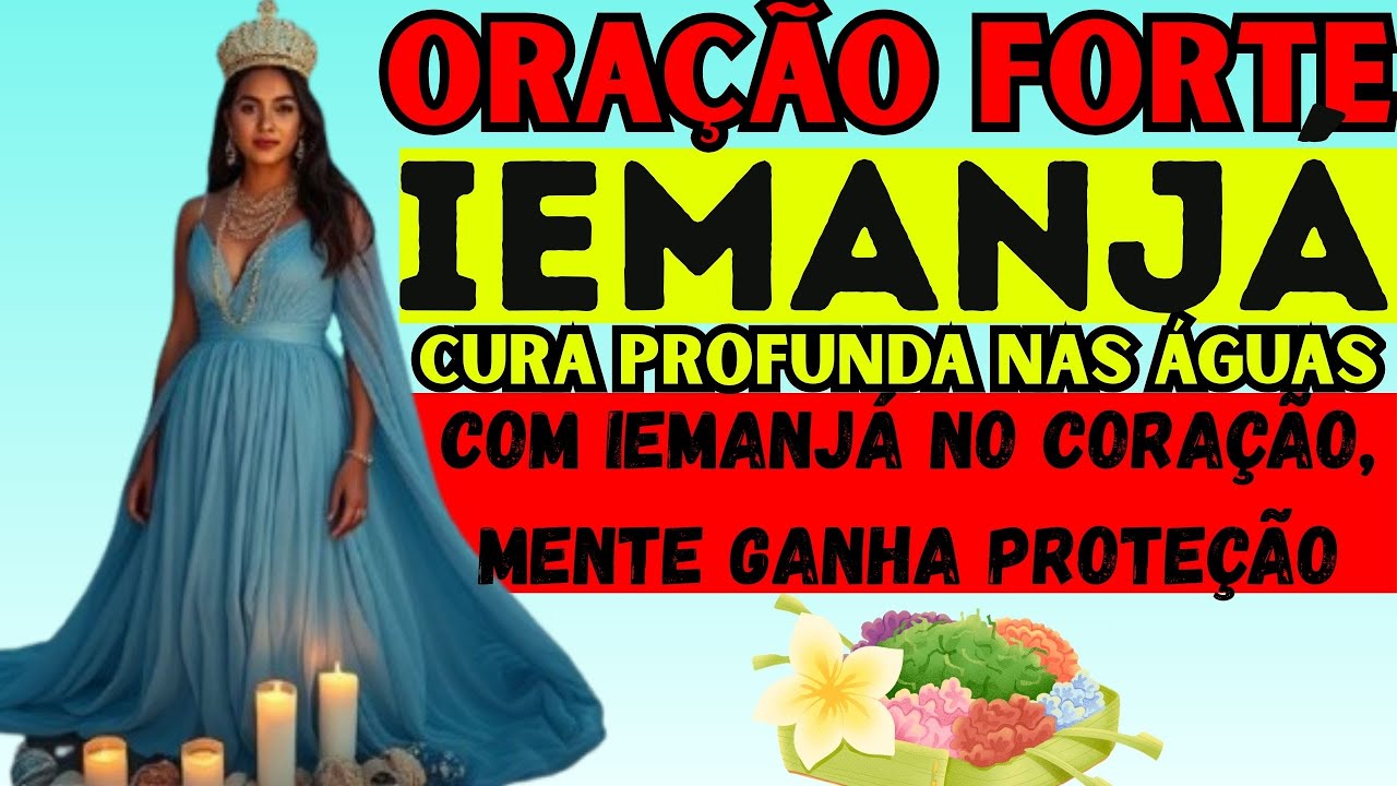 Água que Cura: Oração à Mãe IEMANJÁ pela Paz Interior