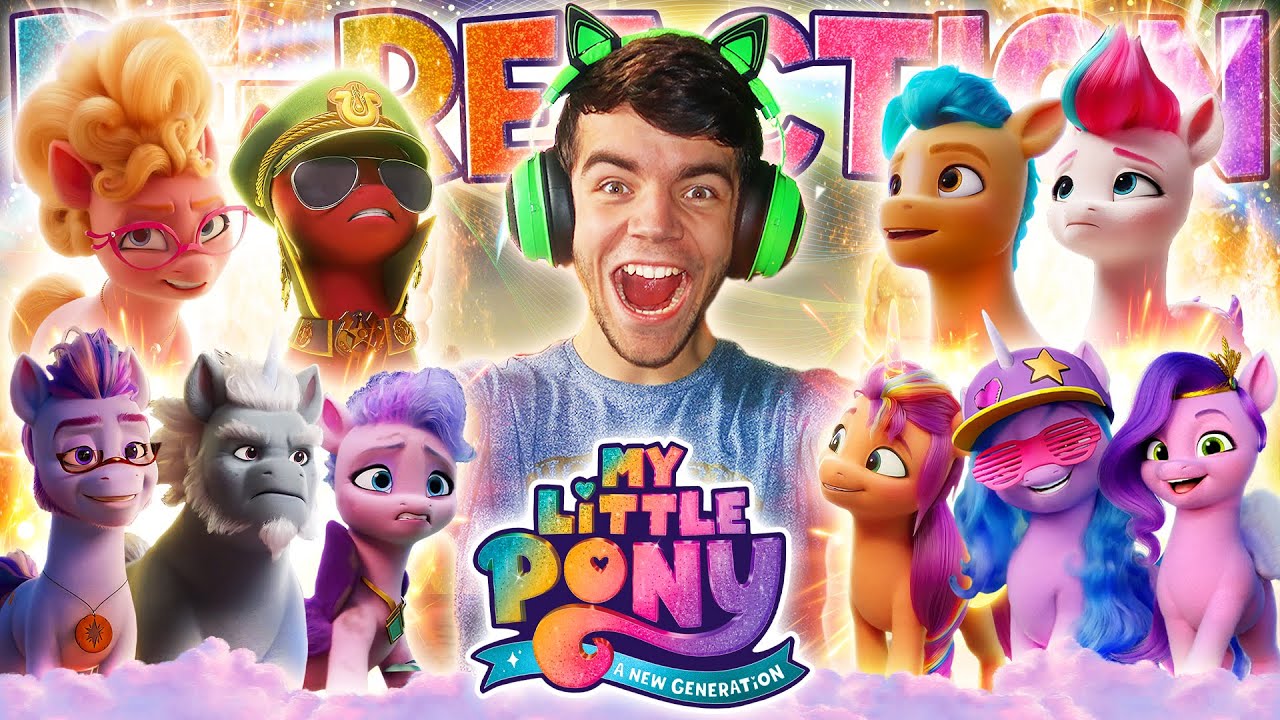 FaolanCortez's RE-REACTION: My Little Pony A New Generation (3rd Anniversary - Announcement/Trailer)
