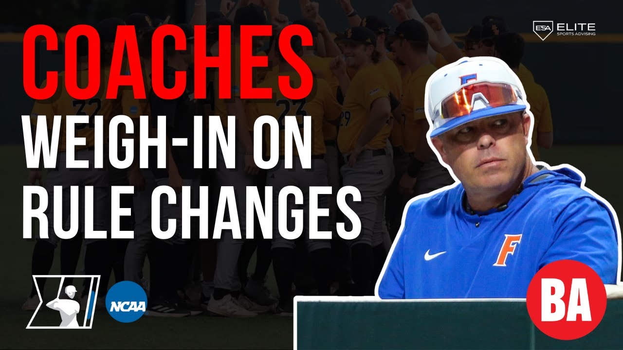 What Coaches Think About the Latest NCAA Baseball Rule Changes